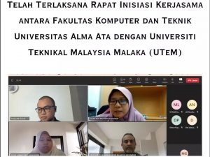 Rapat Inisiasi Kerjasama Antara FKT UAA dengan Universiti Teknikal Malaysia Malaka (UTEM)