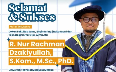 Dekan FSET UAA Raih Gelar Doktor dari Universiti Teknikal Malaysia Melaka